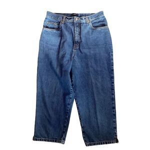 Vintage Bill Blass High Waisted Jeans Capri Pants 12